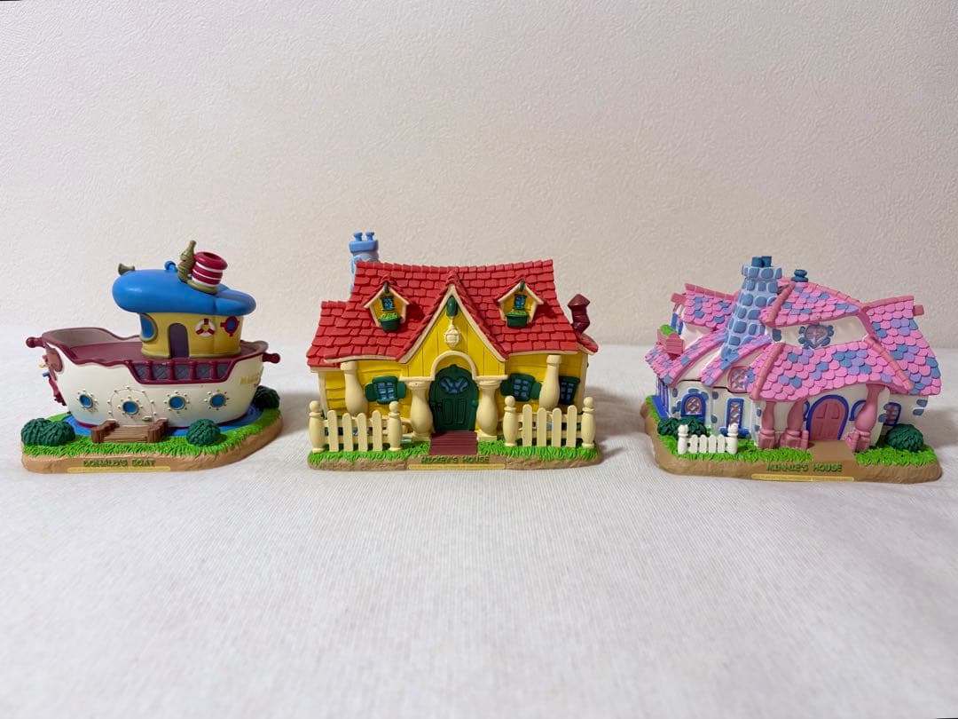 【約30年前の非売品、UCC当選品】ミッキー ミニー ドナルドの家 陶器置物 ディズニー ドナルド ミッキー ミニー 陶器フィギュア 置物｜Yahoo