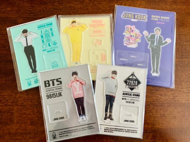 BTS アクリルスタンド セットJUNGKOOK ジョングク