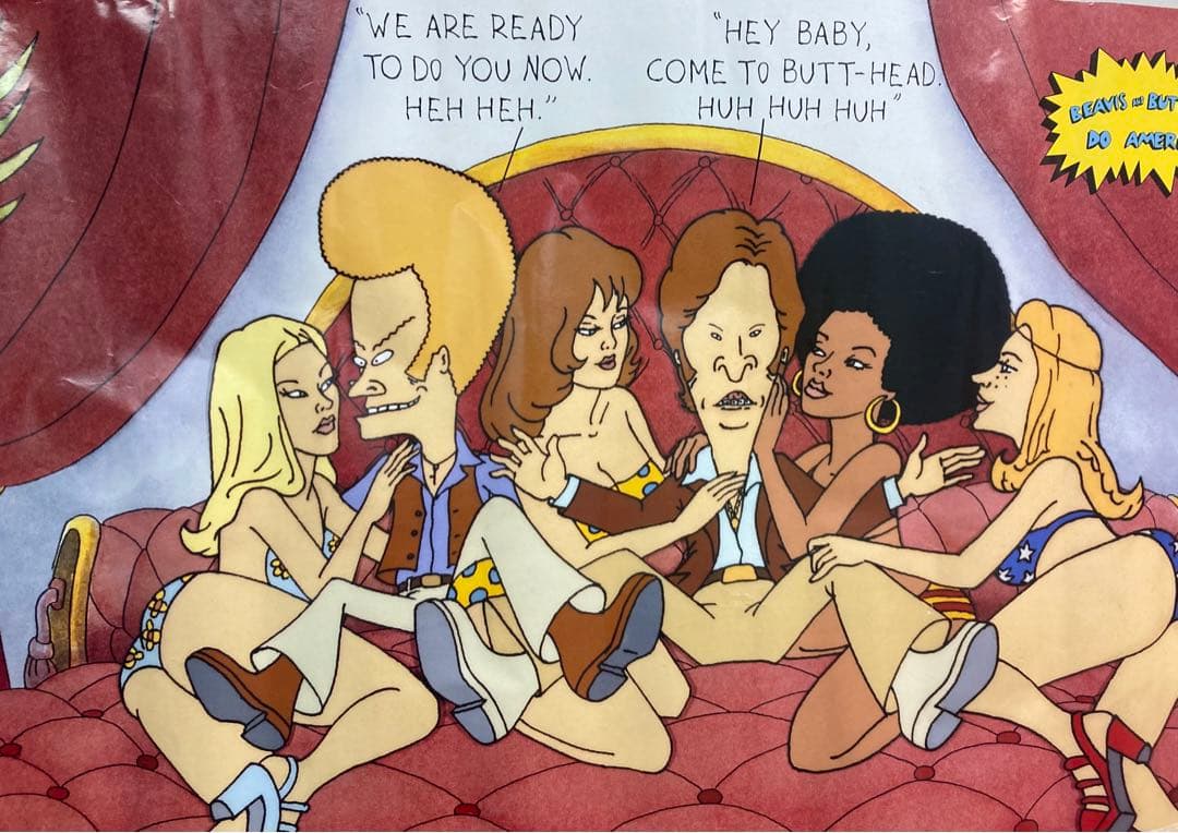 ☆Beavis and Butthead☆ ポスター　Vintage MTV