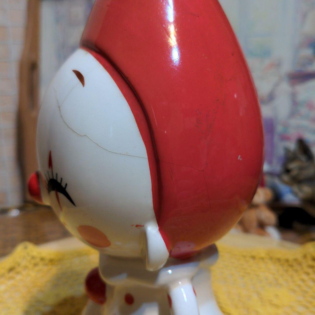 内藤ルネ RUNE とんがり帽子 貯金箱 ピエロ 道化師 昭和レトロ エモい