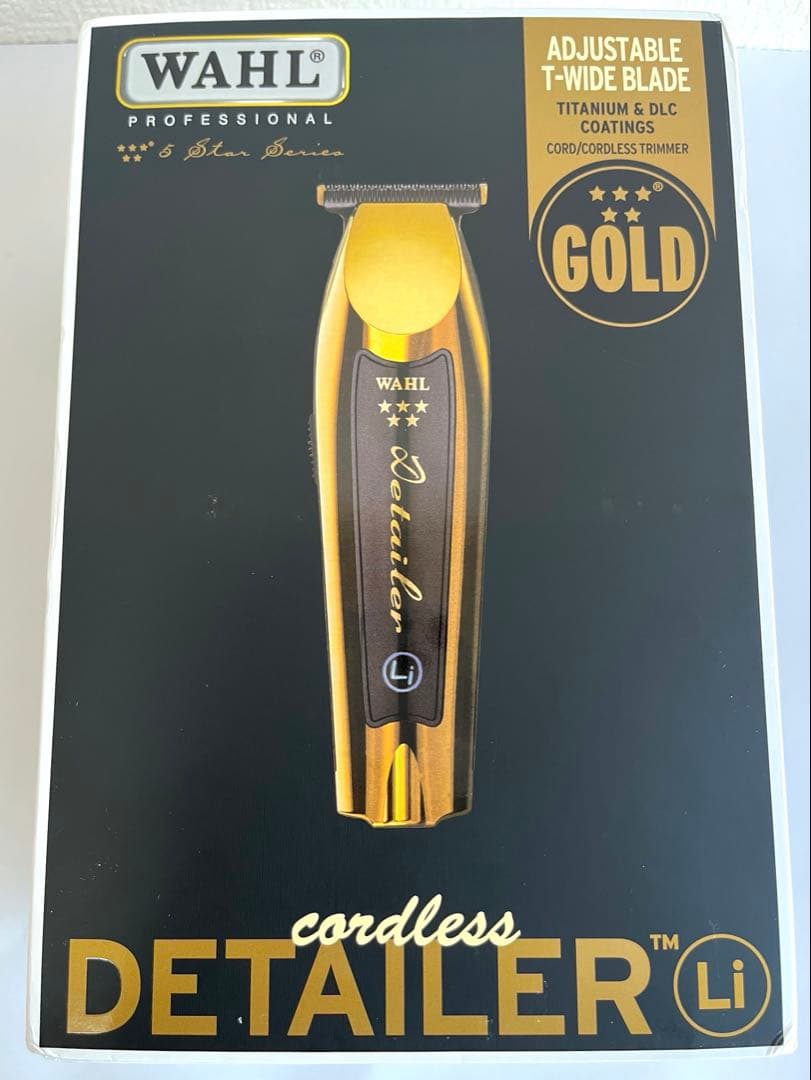 WAHL ゴールド コードレストリマー Detailer・Li