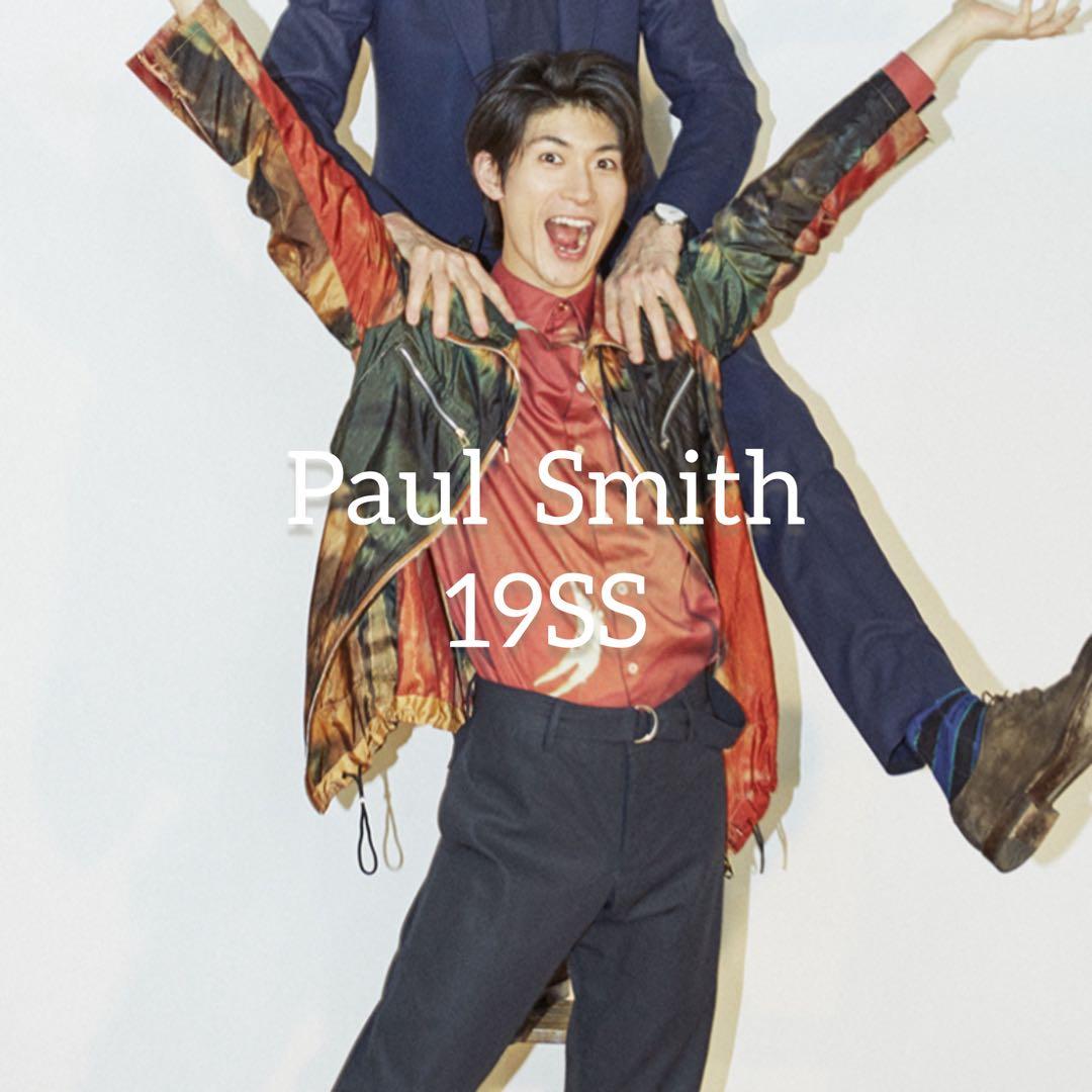 激レア　三浦春馬さん着用　ポールスミス　19AW フォトグラフィック　ブルゾン 新品】ポールスミス ブルゾン 三浦春馬 - メルカリ