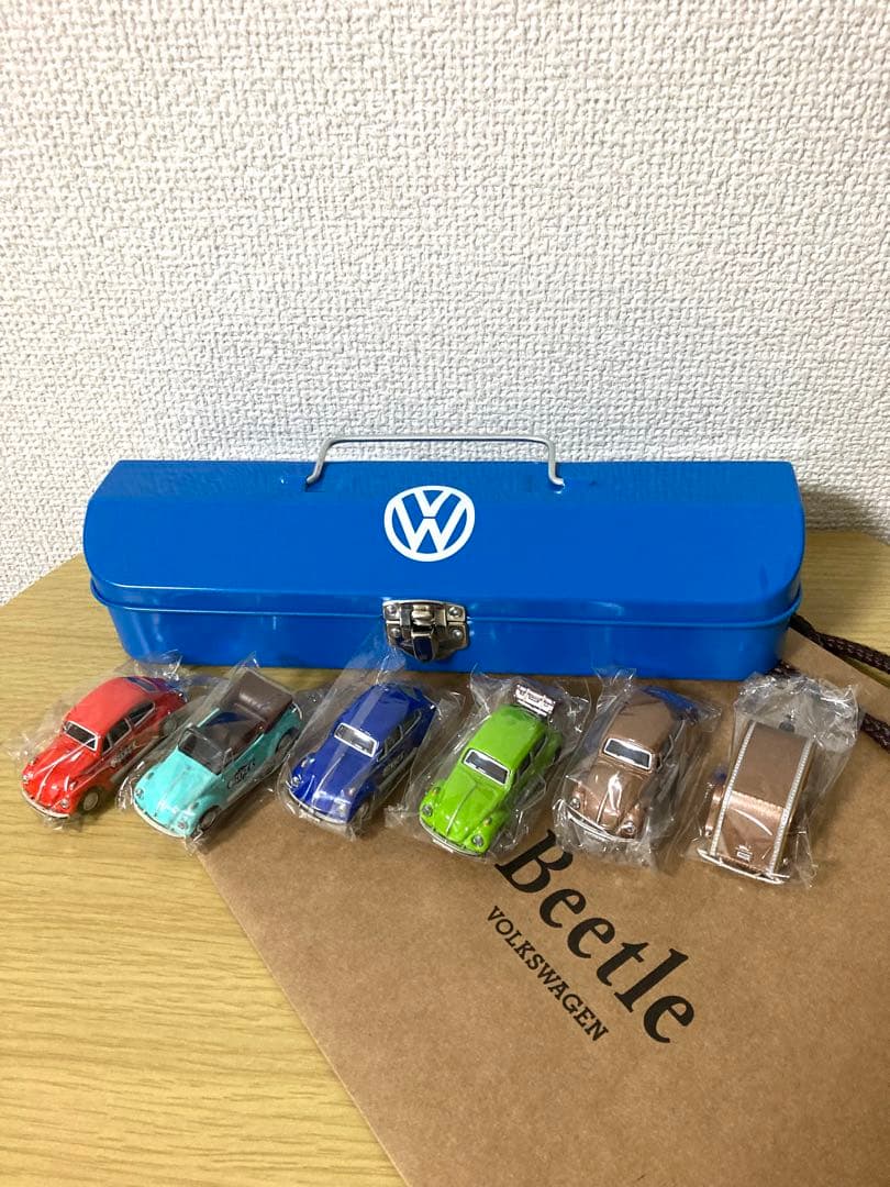 モロゾフ×ビートル2024限定品　スチールコンテナ／ミニカー6台セット　紙袋付