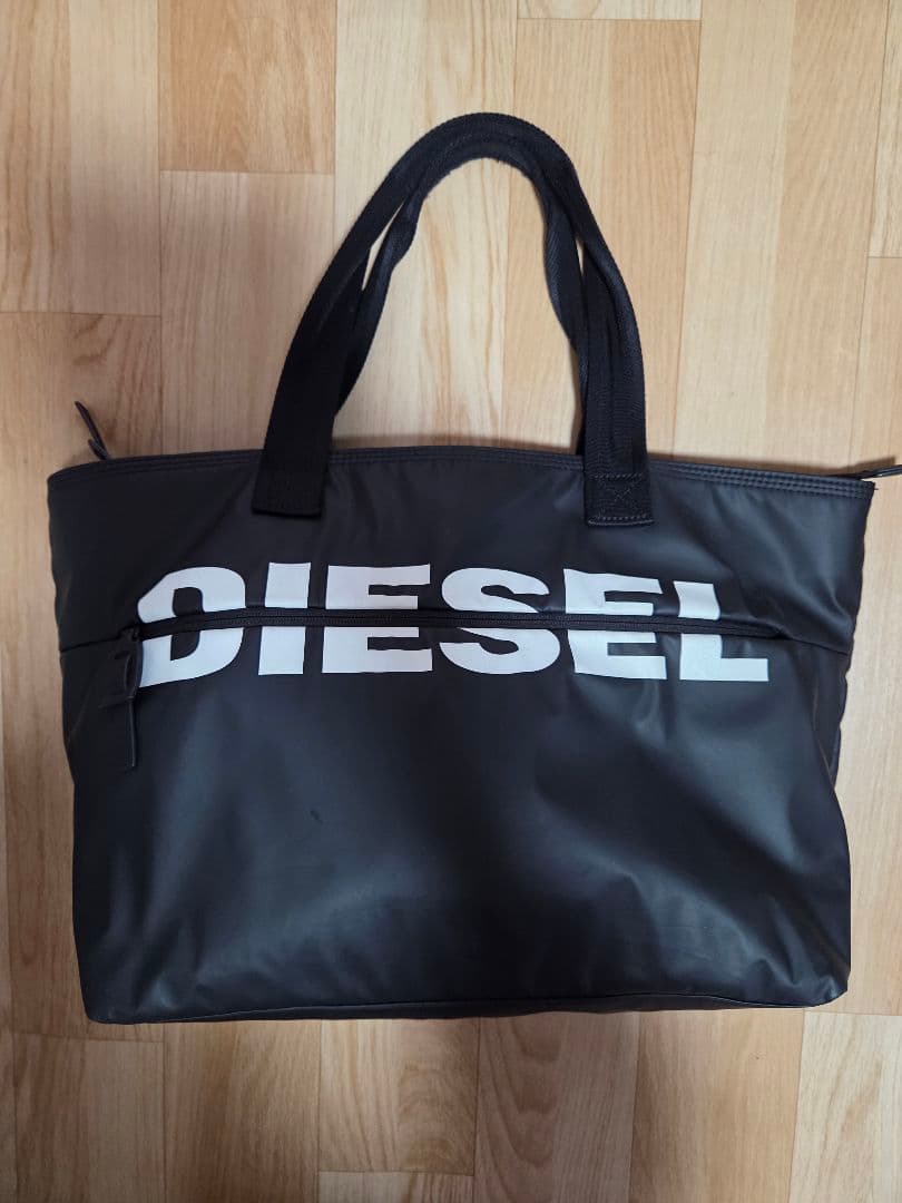 ディーゼル DIESEL 大容量 トートバッグ 黒