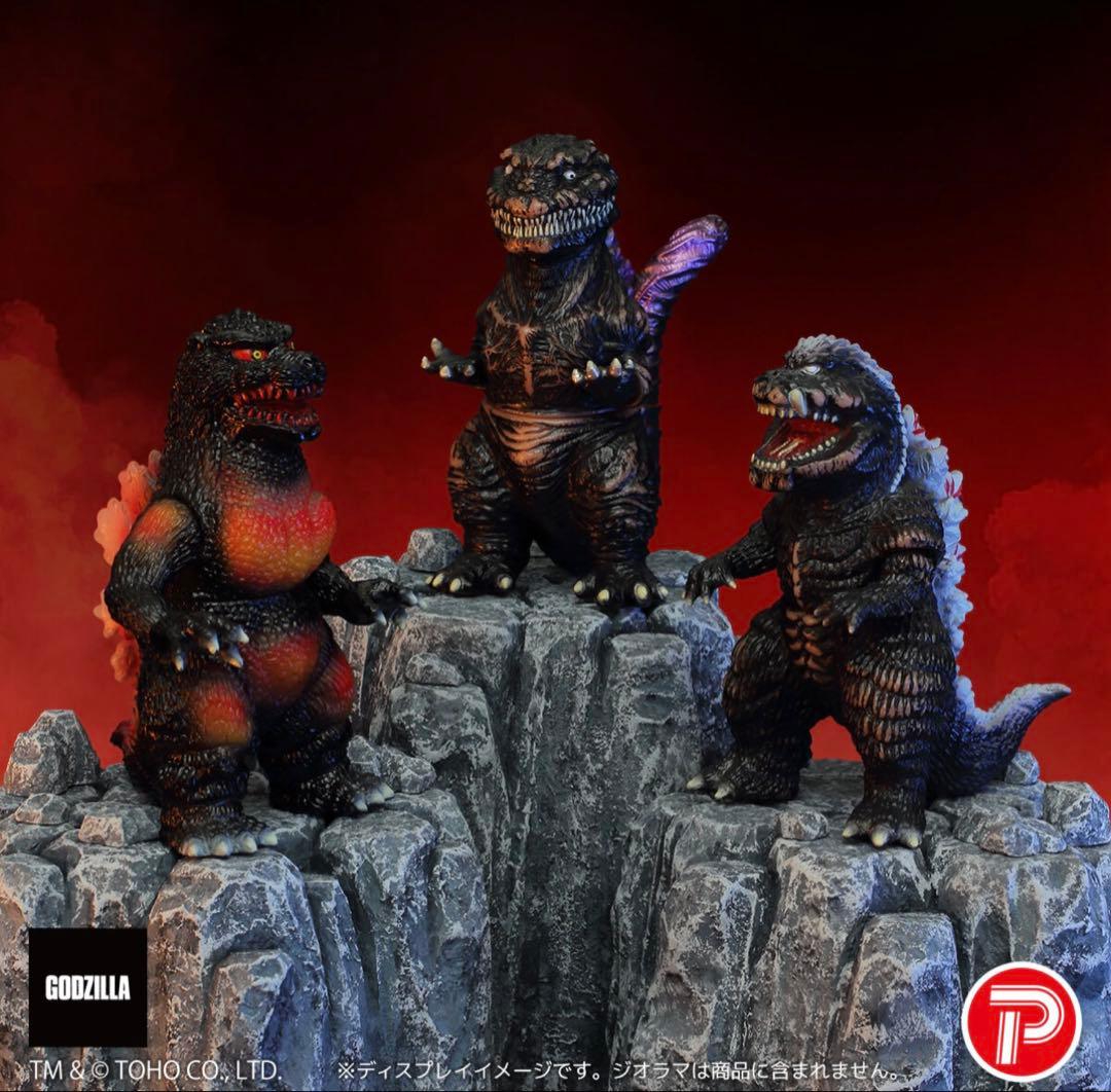 GVA ゴジラ バーニンググロー 3体セット(ピコピコ)