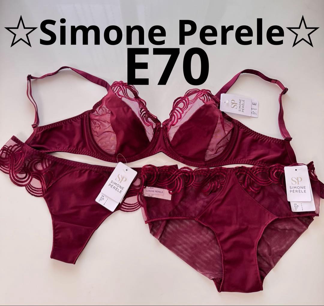 bknf ☆Simone Perele☆サイズE70 豪華3点セット　新品 Simone Perele Women's Essentiel MULTIPOISITION Black, 32B at