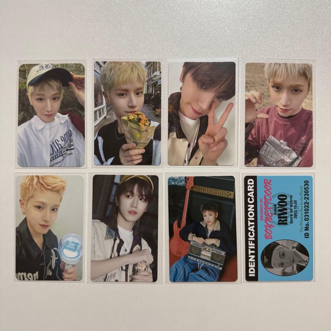 BOYNEXTDOOR ボネクド ボイネク リウ RIWOO トレカ - メルカリ