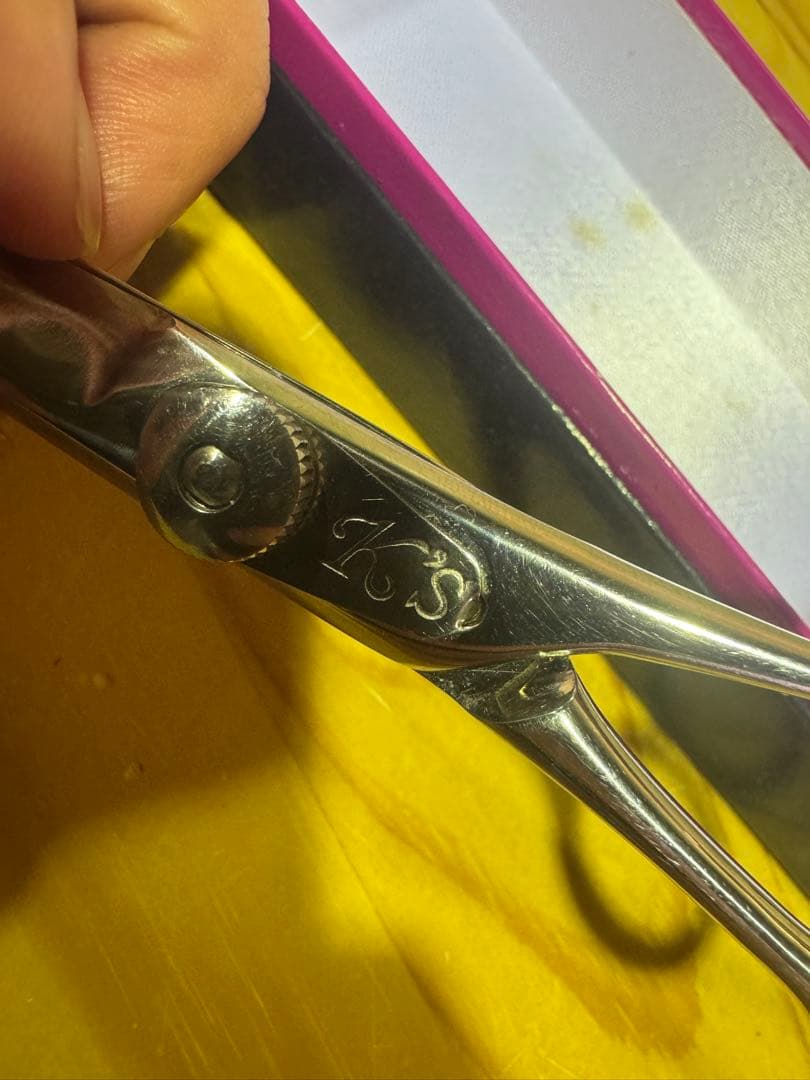 GA65 キクイ コバルトカットシザー Co60 メガネタイプ - メルカリ