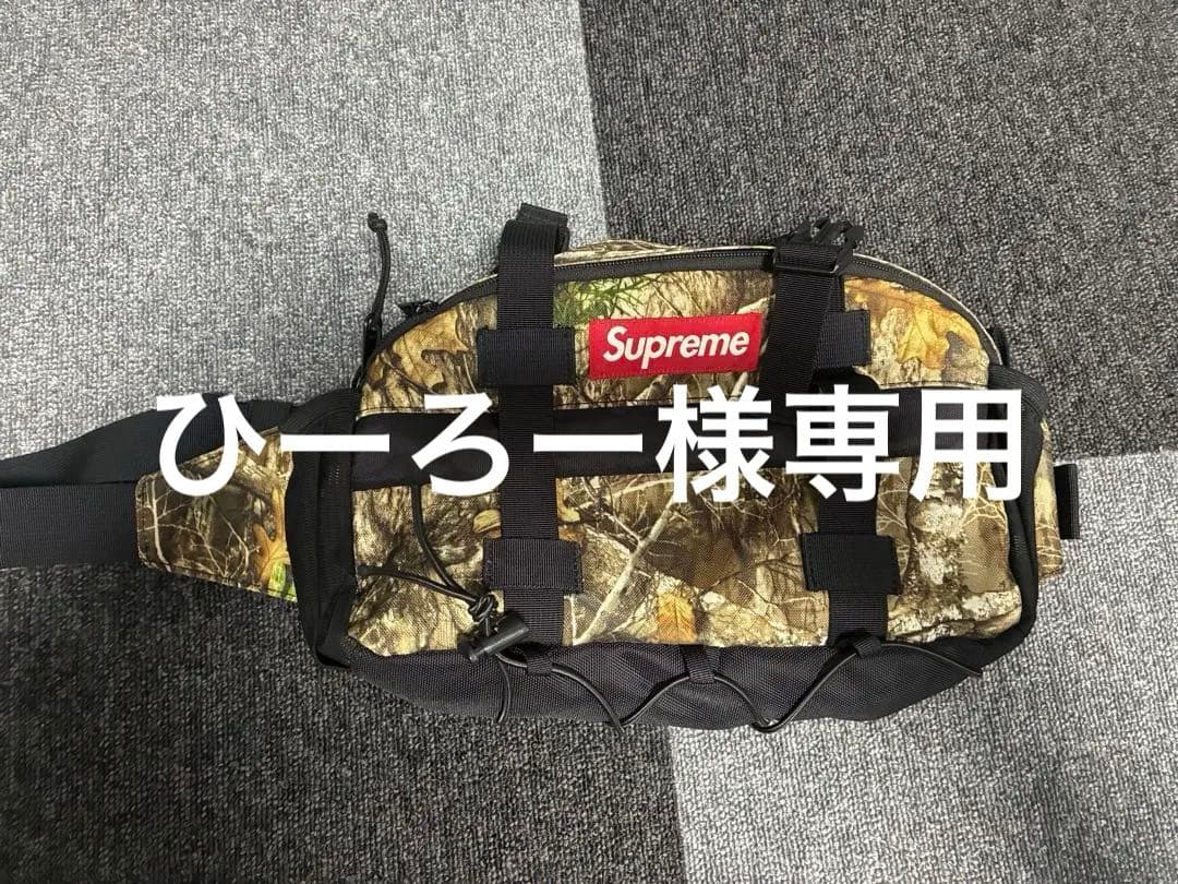 バッグ Supreme Waist Bag (19FW) Real Tree Camo