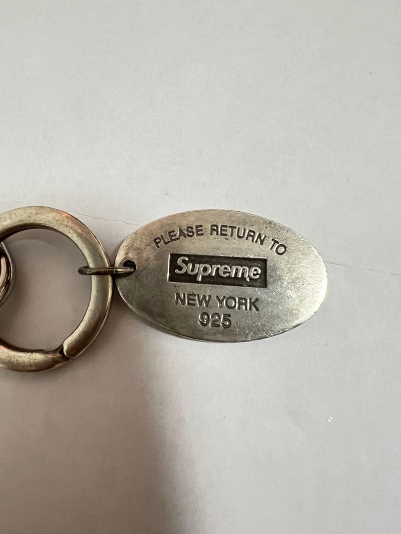 シュプリームティファニーリターントゥーティファニーオーバルタグ