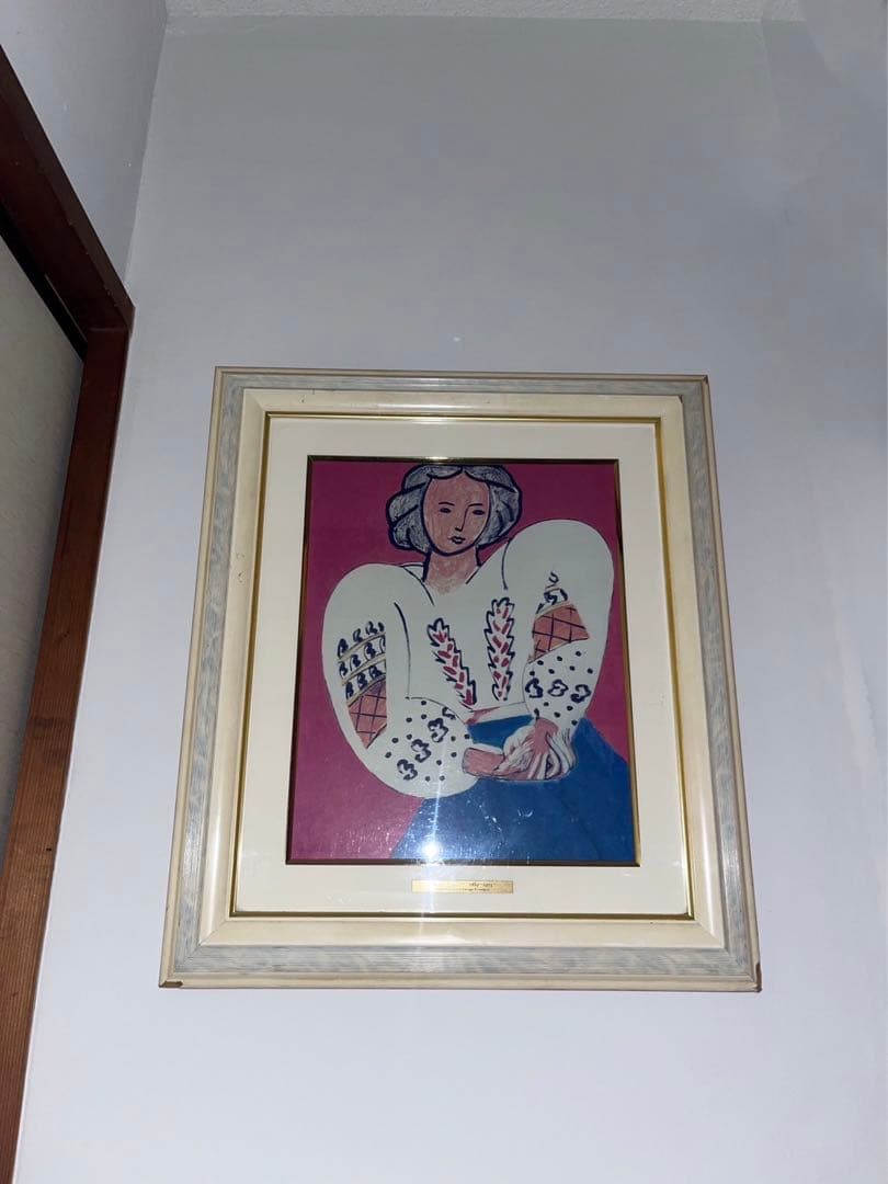 アンリマティス　ルーマニア風のブラウス　複製画　ポラロイドミュージアムレプリカ アンリ・マティス 「ルーマニアのブラウス」 | | アトリエ・ブランカ