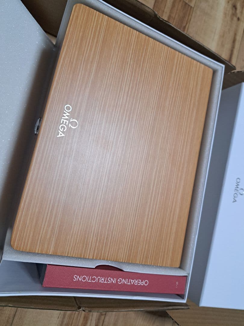 OMEGA ウッドボックス 取扱説明書付き CHERRY ウッドボックス | ゼネラルストア オルネ