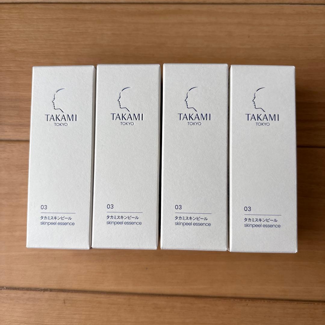 新品 TAKAMI スキンピール エッセンス 03 美容液 30ml 4本