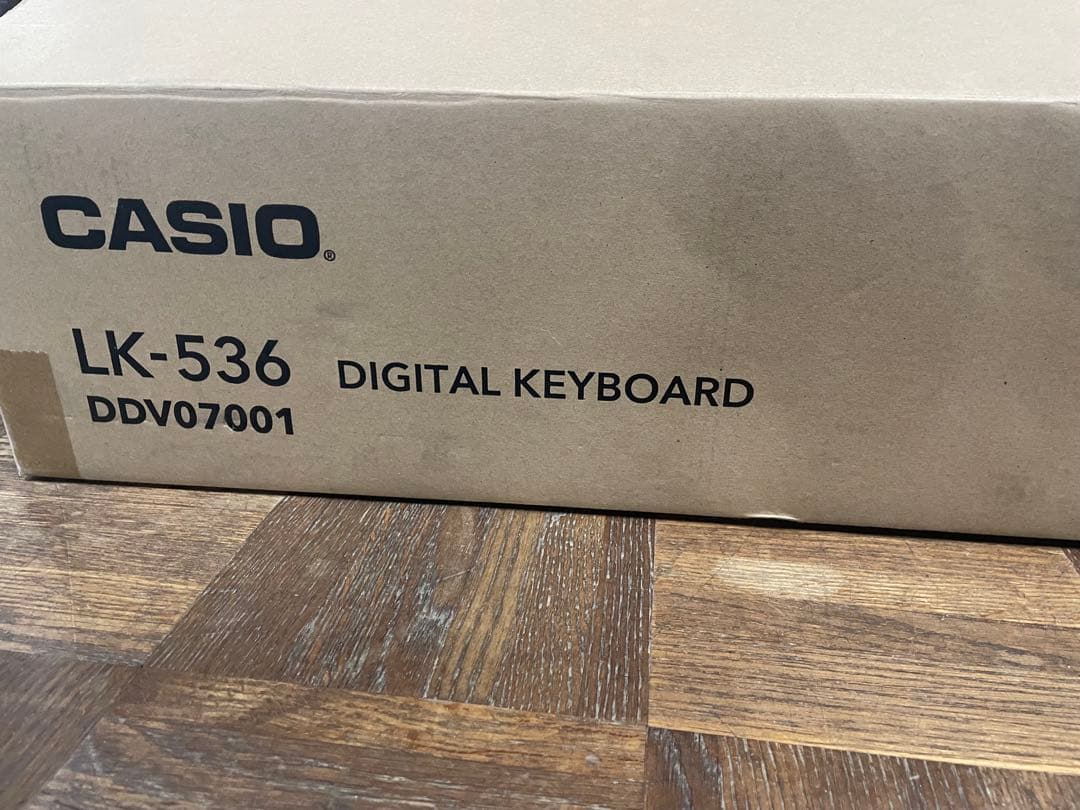 【美品】2023年製CASIO LK-536 キーボード