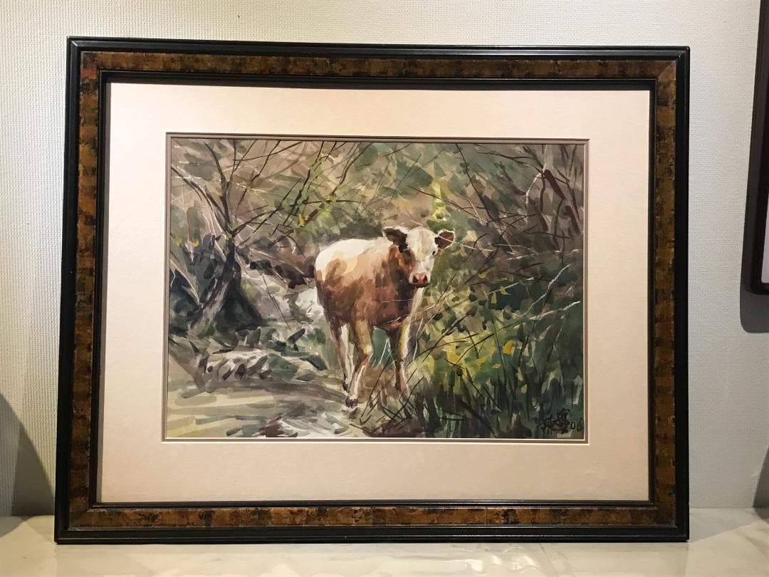 値下げ❗️ 陳芸氏の水彩画　作品　身近に自然を感じてみませんか？ ☆展覧会☆ Teatime ・紅茶のある時間 田口真由美 水彩画展 Mayumi