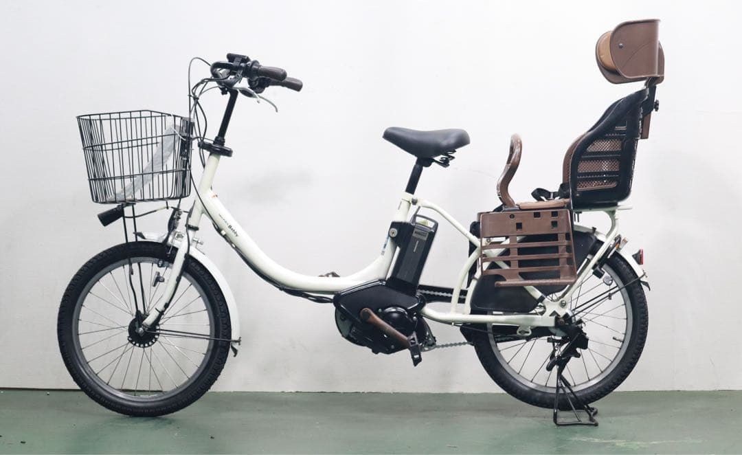 ヤマハ電動アシスト自転車 ☆ 8.7AH ☆ 1ヶ月保証☆完成車 子供のせ