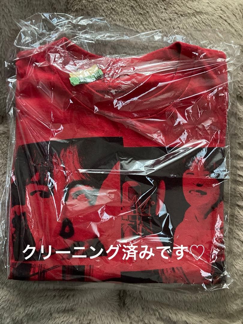 中森明菜☆ALDEA FC限定☆還暦祝いT☆赤☆Mサイズ☆レア☆クリーニング