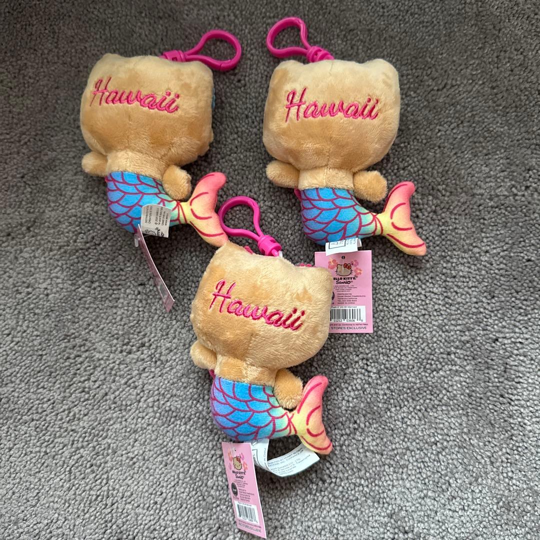 ハワイ限定 日焼けキティ 人魚 マーメイド2個 タグ付き - メルカリ