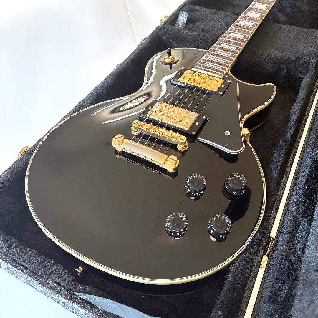 【状態良好/人気モデル】Epiphone by Gibson レスポールカスタム Epiphone / Inspired by Gibson Les Paul Custom Ebony エピフォン