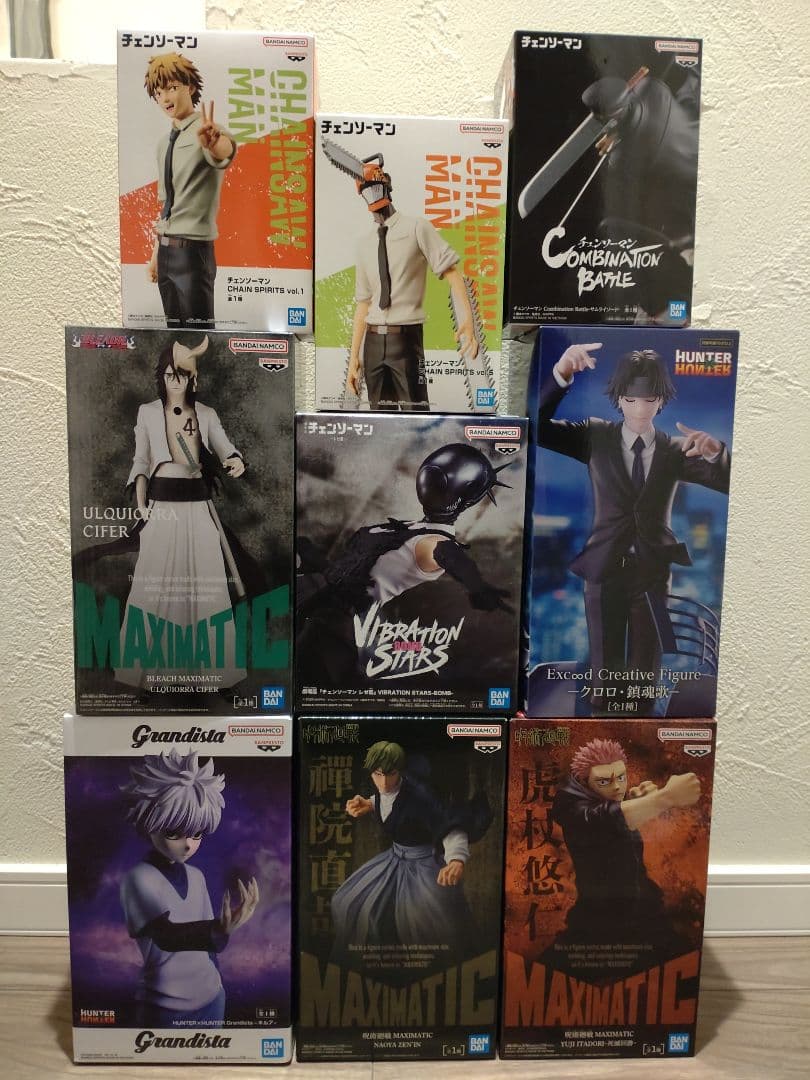 未開封フィギュア　チェンソーマン　ボムVIBRATION　サムライソード　他