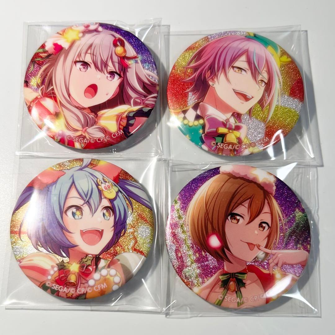 4a グリッター缶バッジ ワンダショ 草薙寧々 神代類 ミク MEIKO - メルカリ