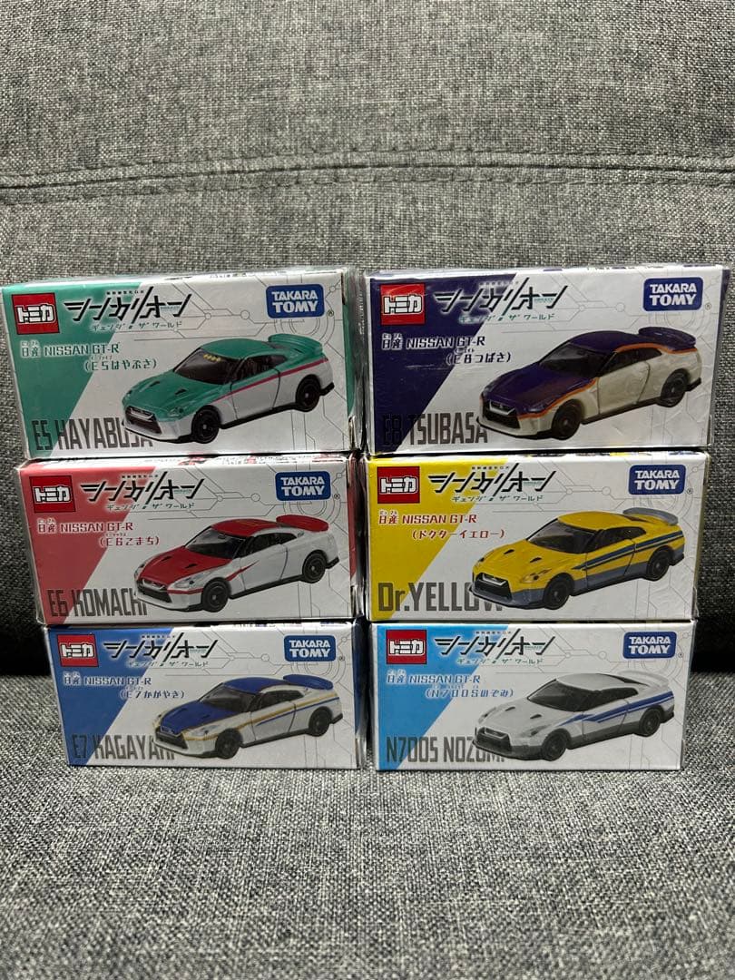 トミカ★ NISSAN GT-R★シンカリオン★6個セット