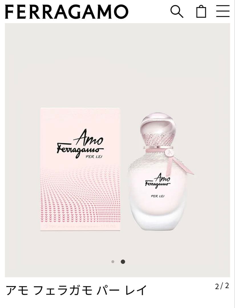 【新品未使用】アモ フェラガモ パー レイ オーデパルファム 100ml