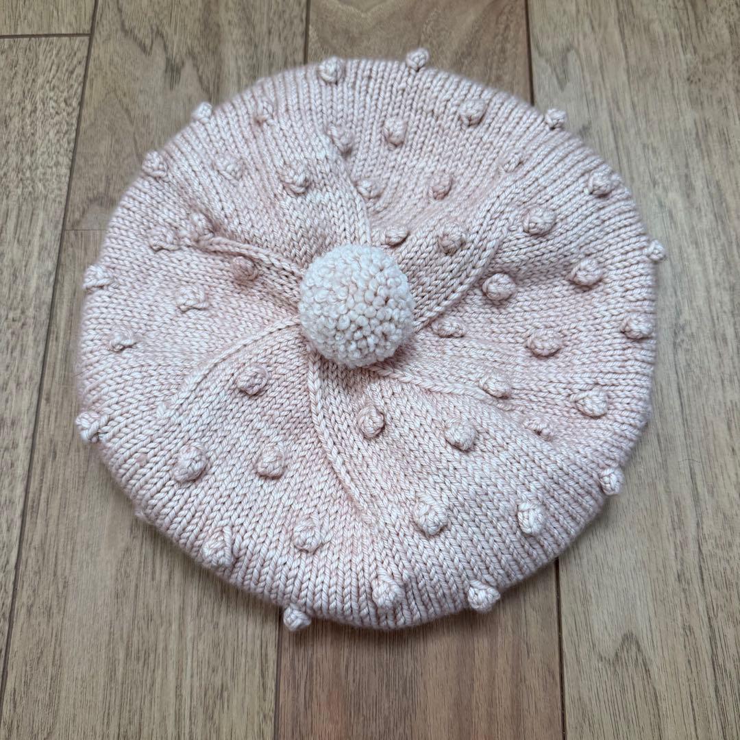 Misha & Puff ピンク ベレー帽 - メルカリ