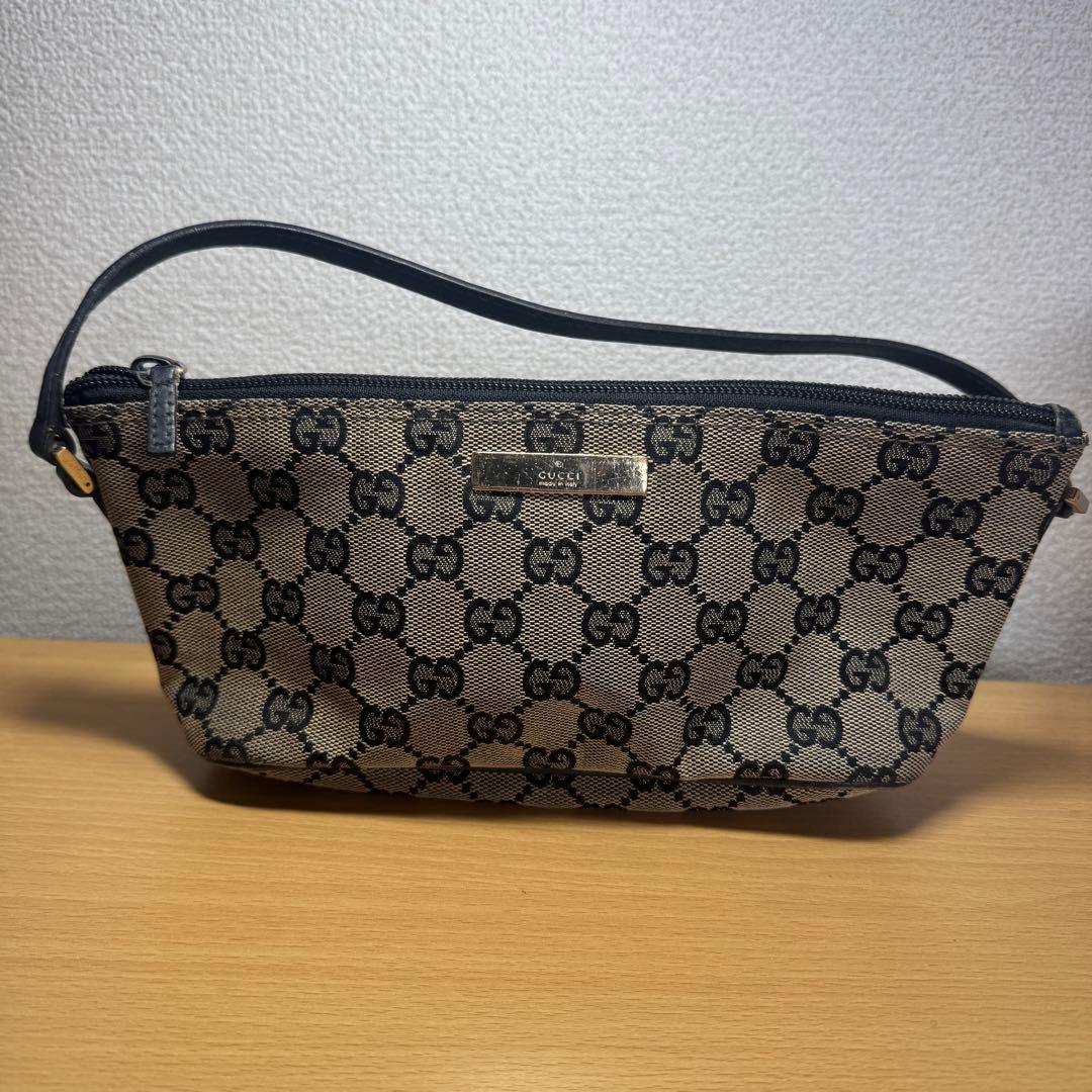 G1692 GUCCI グッチ アクセサリーポーチ ハンドバッグ GGキャンバス 楽天市場】【バッグ】GUCCI グッチ GGキャンバス アクセサリーポーチ