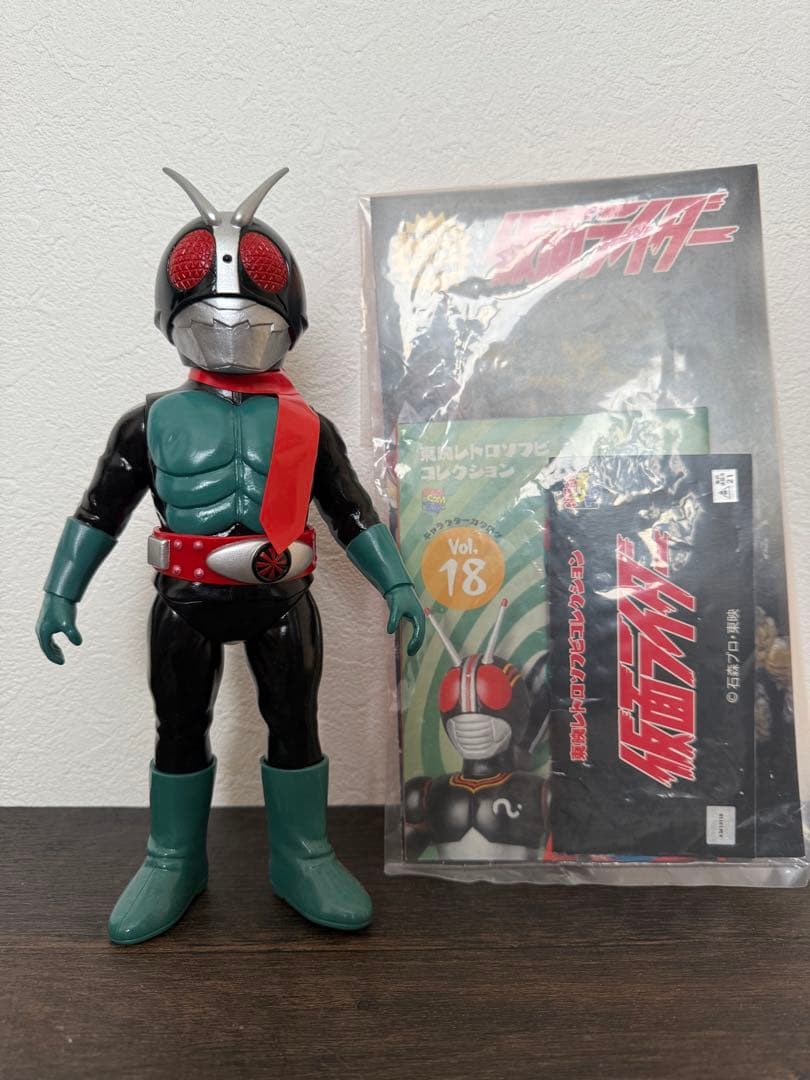 仮面ライダー旧2号 一文字隼人　ソフビ 仮面ライダーTHE NEXT」より「仮面ライダー2号／一文字隼人」が