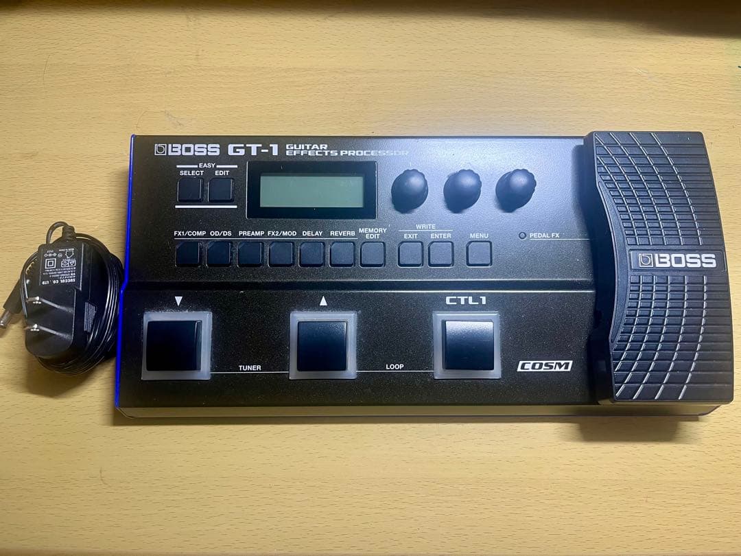 BOSS GT-1 本体+ACアダプター付き