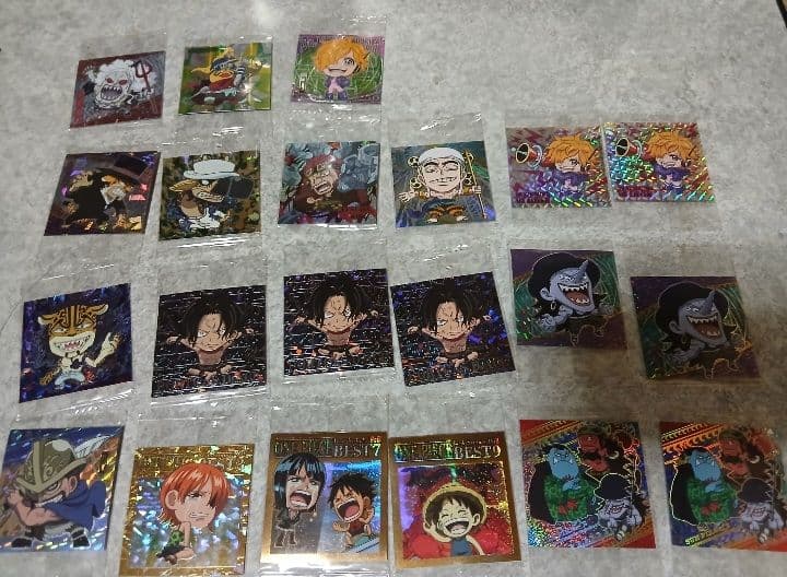 ワンピース シール まとめ売り - メルカリ