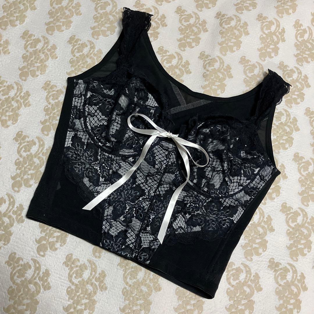 補正下着　コルセット　ビスチェ F75 lala グラントイーワンズ　極美品