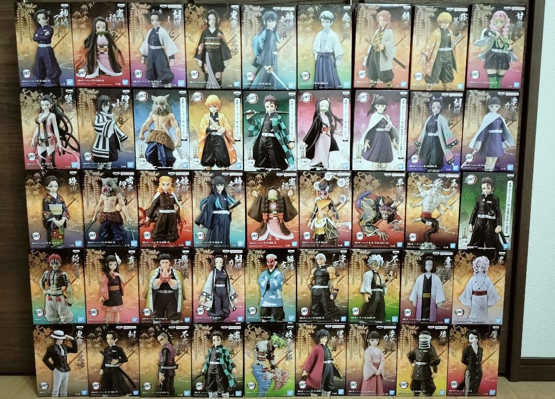 鬼滅の刃 フィギュア 絆ノ装 鬼ノ装 40体 絆ノ装SPECIAL含み【未開封】 kmt-kzn-ex03s-1.jpg