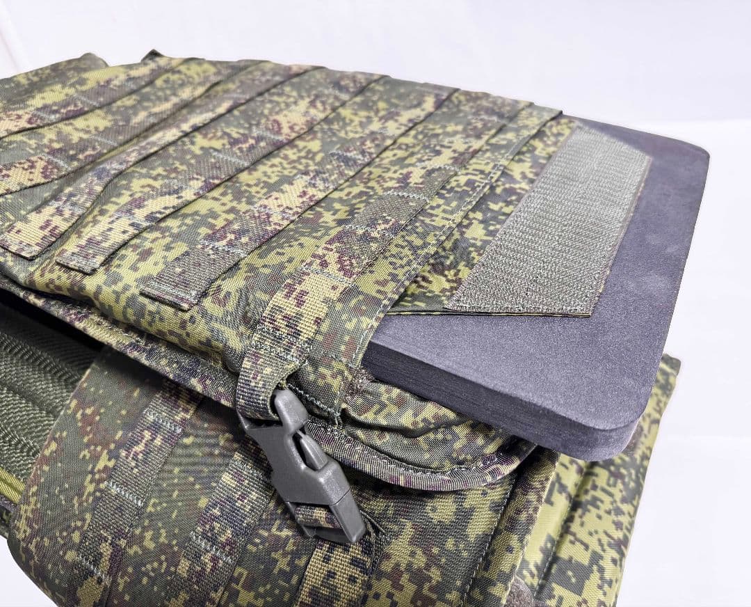 ロシア軍 6B45 新ロット ボディーアーマー フルセット 実物生地