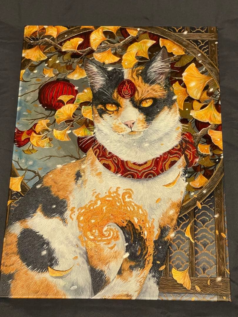 Displate ディスプレイット化け猫　メタルポースター