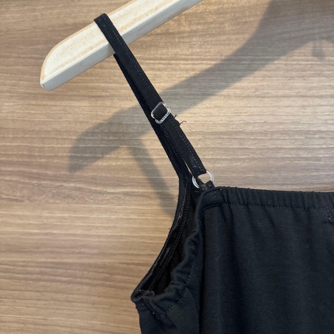 希少】00s 美品 axes femme ビッグ リボン キャミソール 黒 M