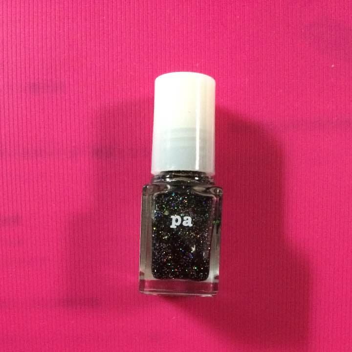 ネイル ブラックラメ☆