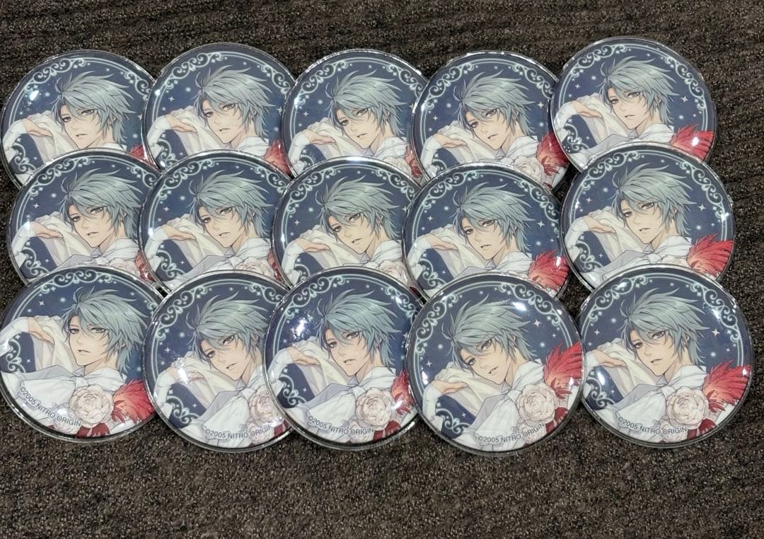 キラメモ 咎狗の血 アキラ 缶バッジ 15個