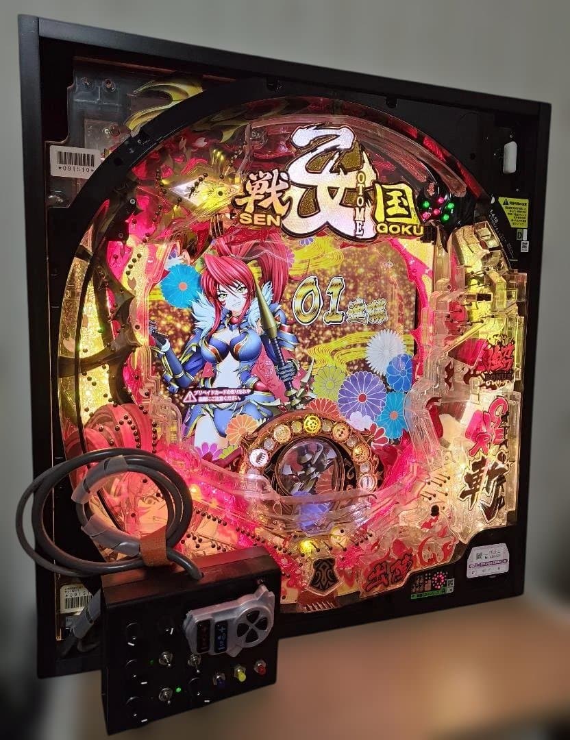 卓上パチンコ　平和　CR戦国乙女 ～花～ 99ver.　中古