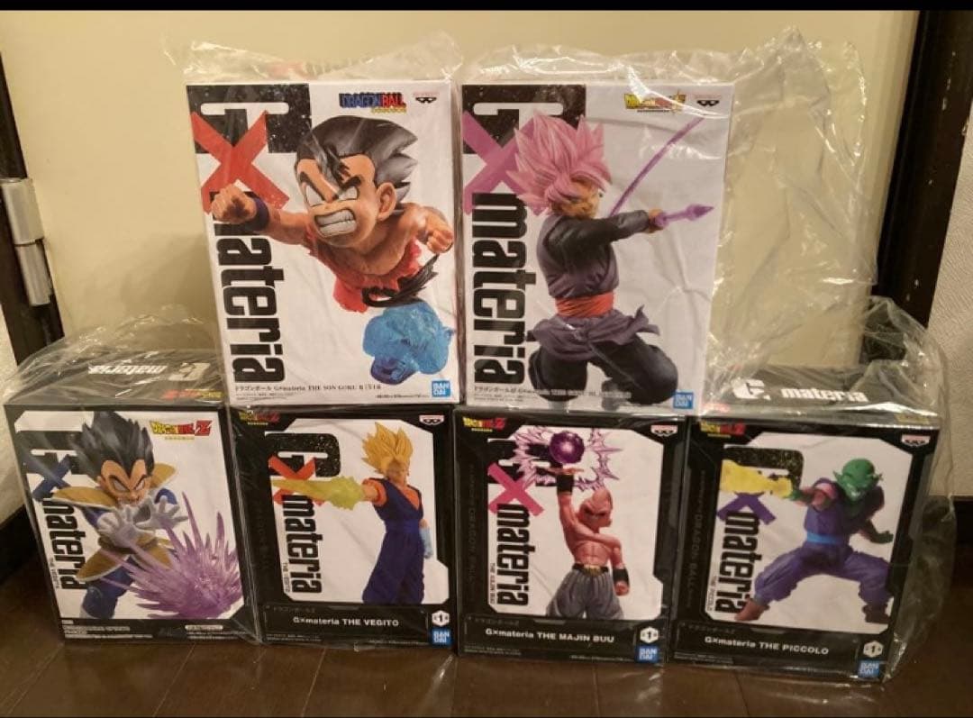 G×materia 孫悟空 ピッコロ ベジータ ロゼ ベジット ブウ 8個