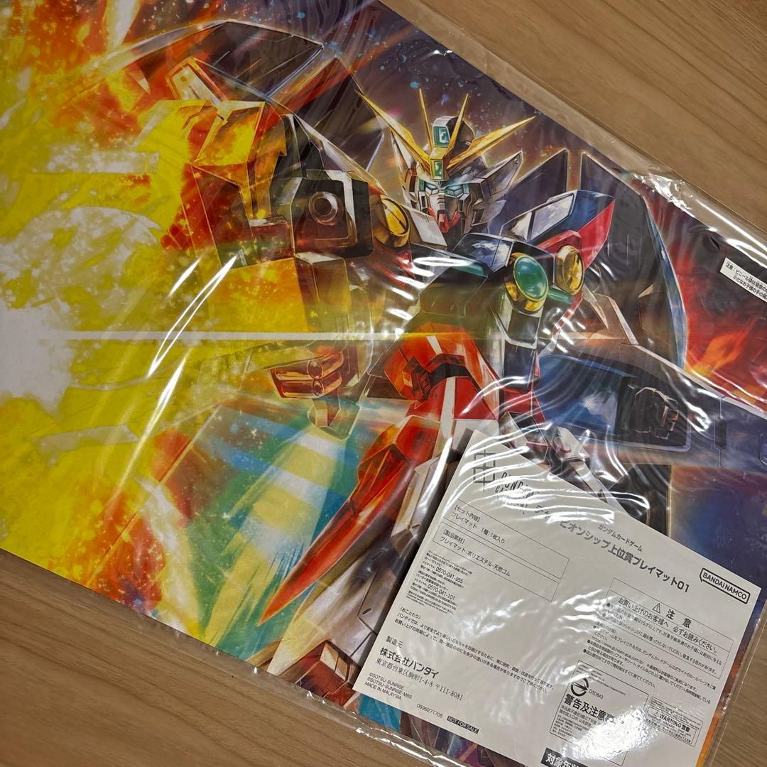 ガンダムカード ウイングガンダムゼロ プレイマット エリア予選ベスト4