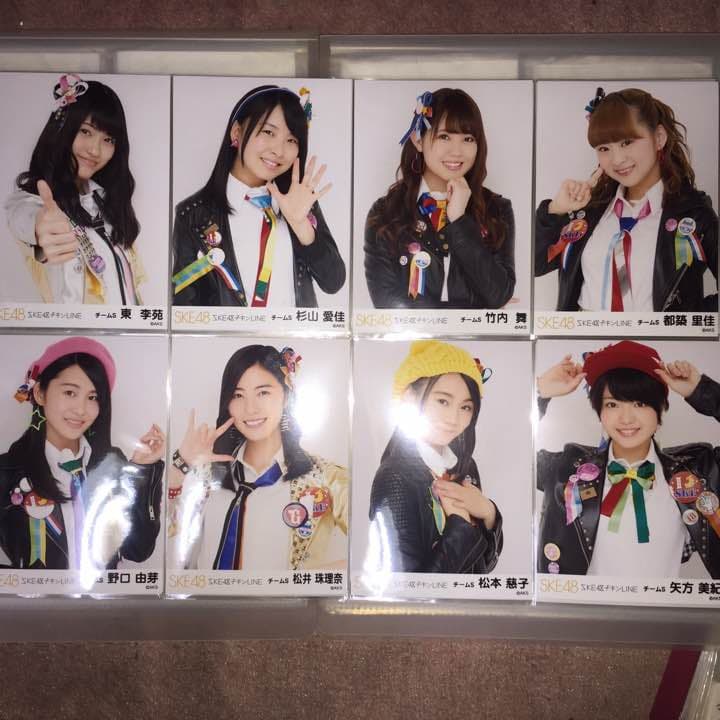 SKE48 チキンLINE 会場 ランダム 生写真 全員ver. 3種コンプ 2016/3/30 on sale SKE48 19th Single「チキンLINE」MV（special edit