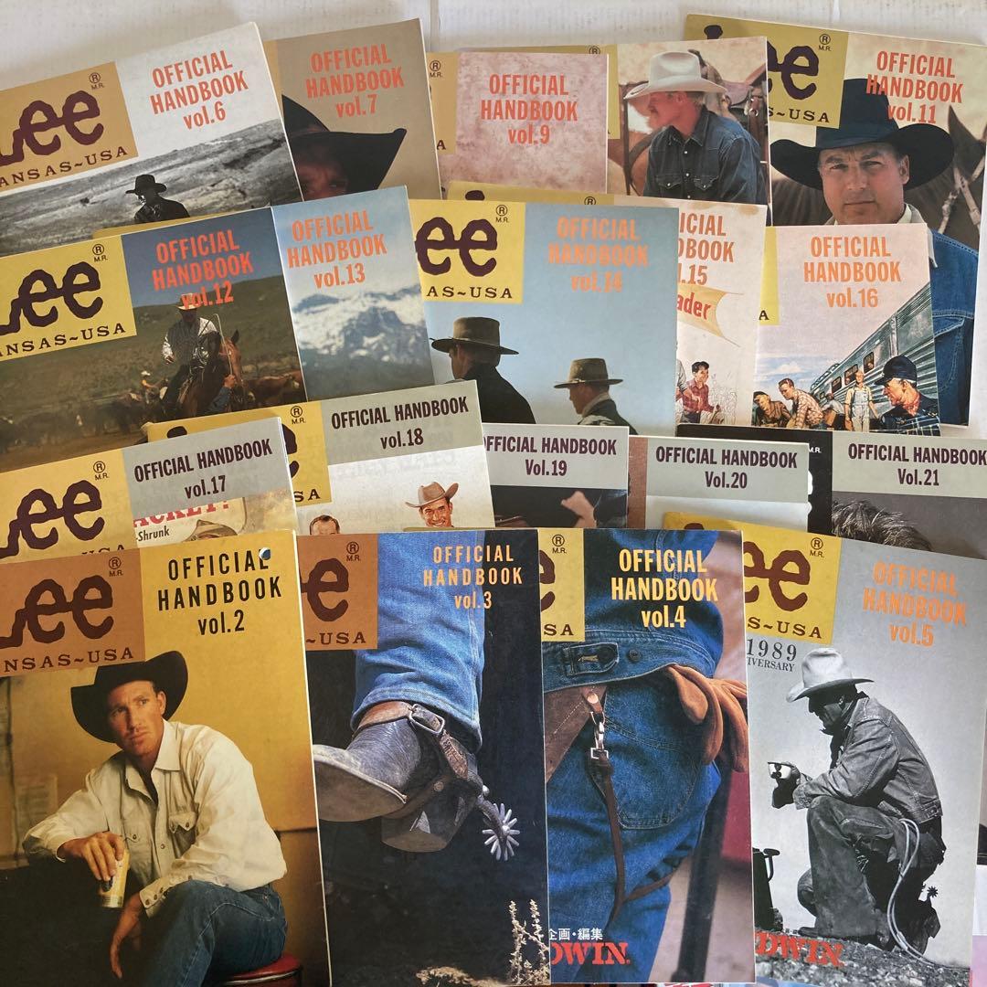 【Lee リー オフィシャルハンドブック】あとvol.1と8！ Lee リー オフィシャルハンドブック】あとvol.1と8！ 【公式通販】