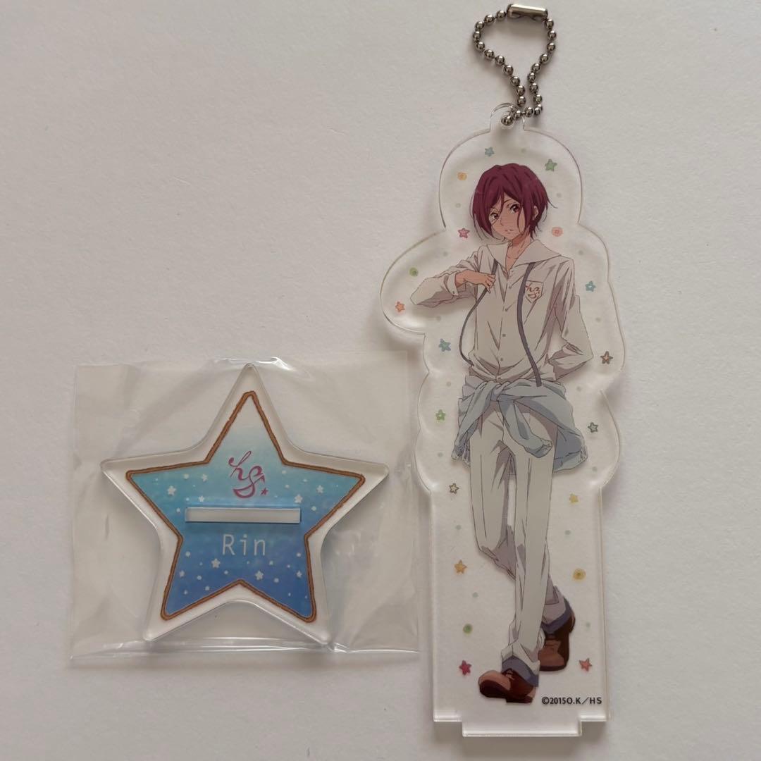 ハイ☆スピード Free 松岡凛　アクリルチャーム　Starting Days