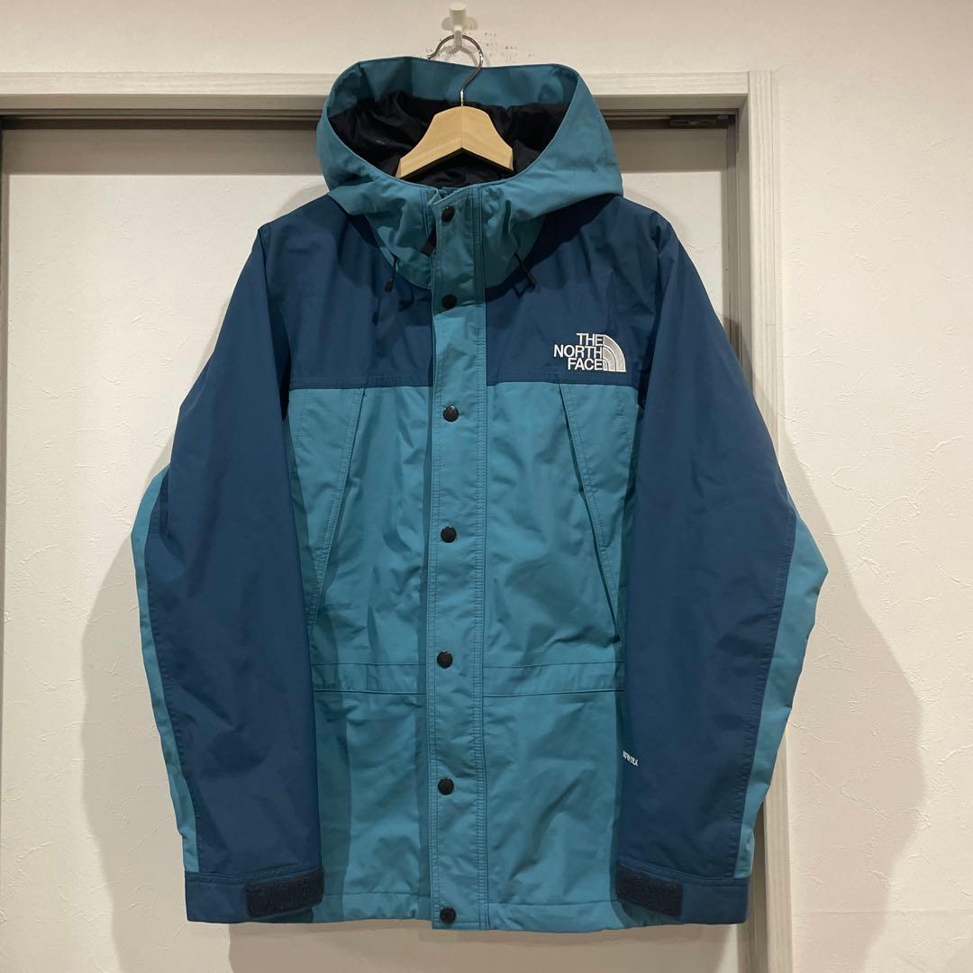 希少カラー ノースフェイス マウンテンライトジャケット ブルー - メルカリ