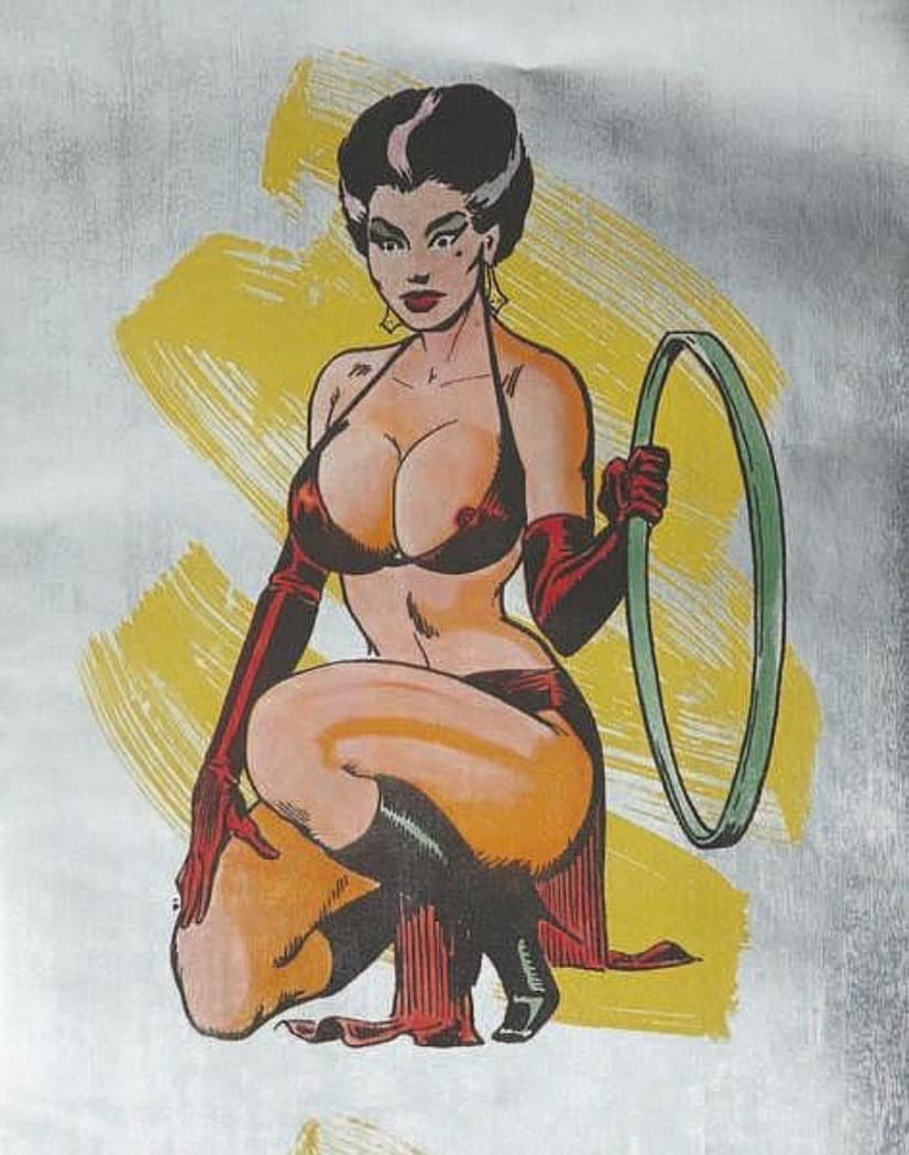 アレン・ジョーンズ Allen Jones silkscreen