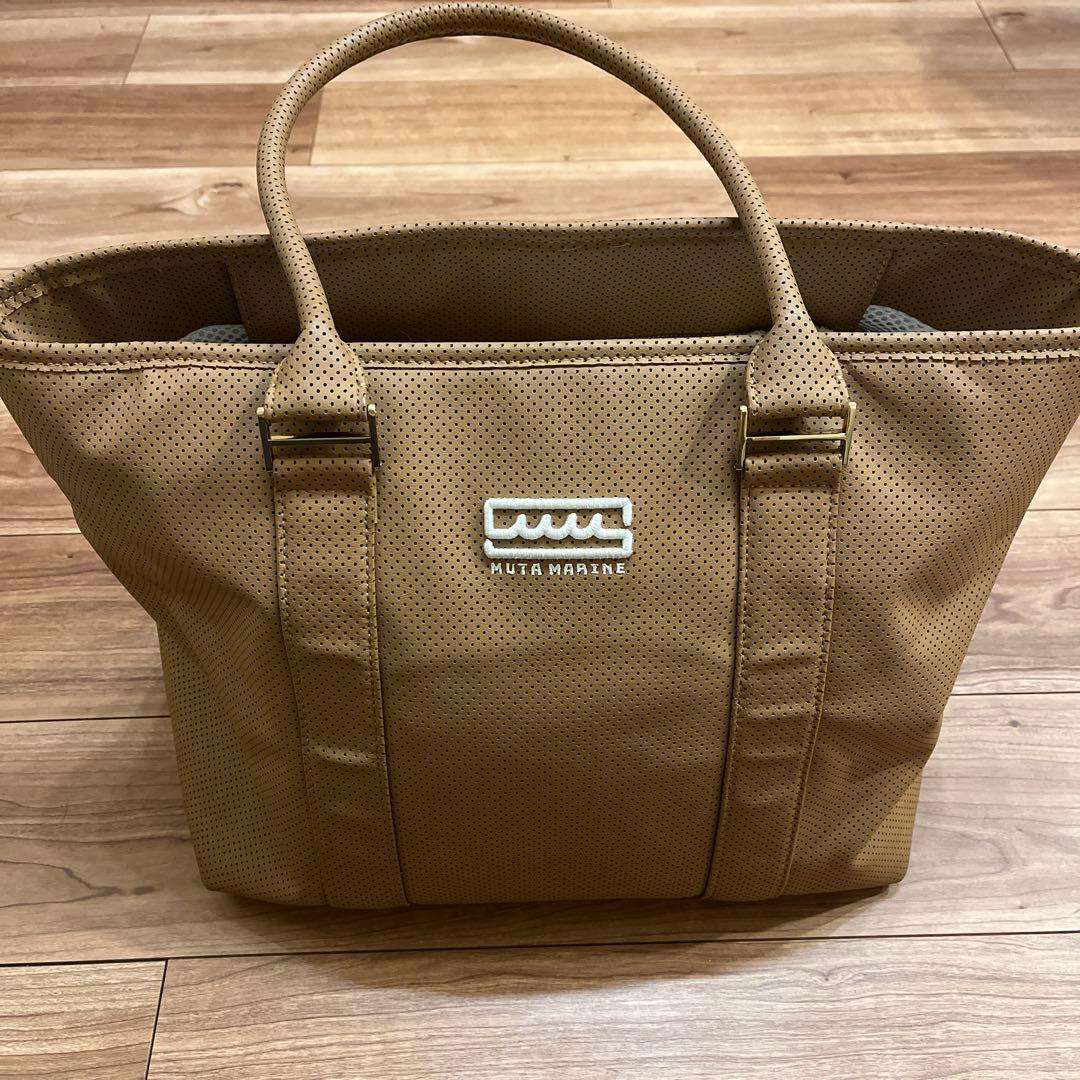MUTA MARINE ベージュ トートバッグ ネオプレン トートバッグ [全3色] – muta Online Store