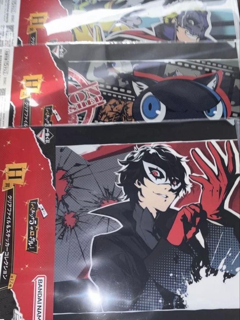 ペルソナ5ザ・ロイヤル一番くじ A賞主人公 B賞明智吾郎 H賞セミコンプ