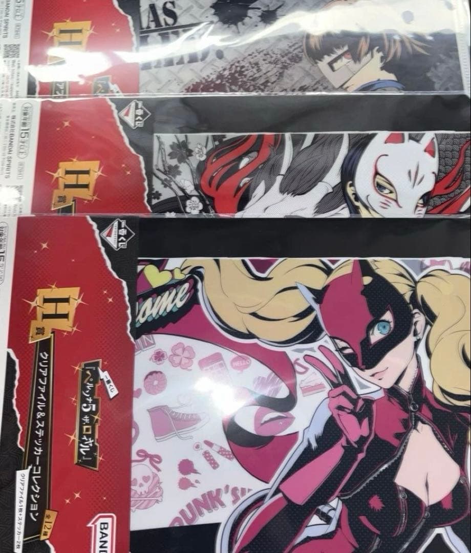 ペルソナ5ザ・ロイヤル一番くじ A賞主人公 B賞明智吾郎 H賞セミコンプ